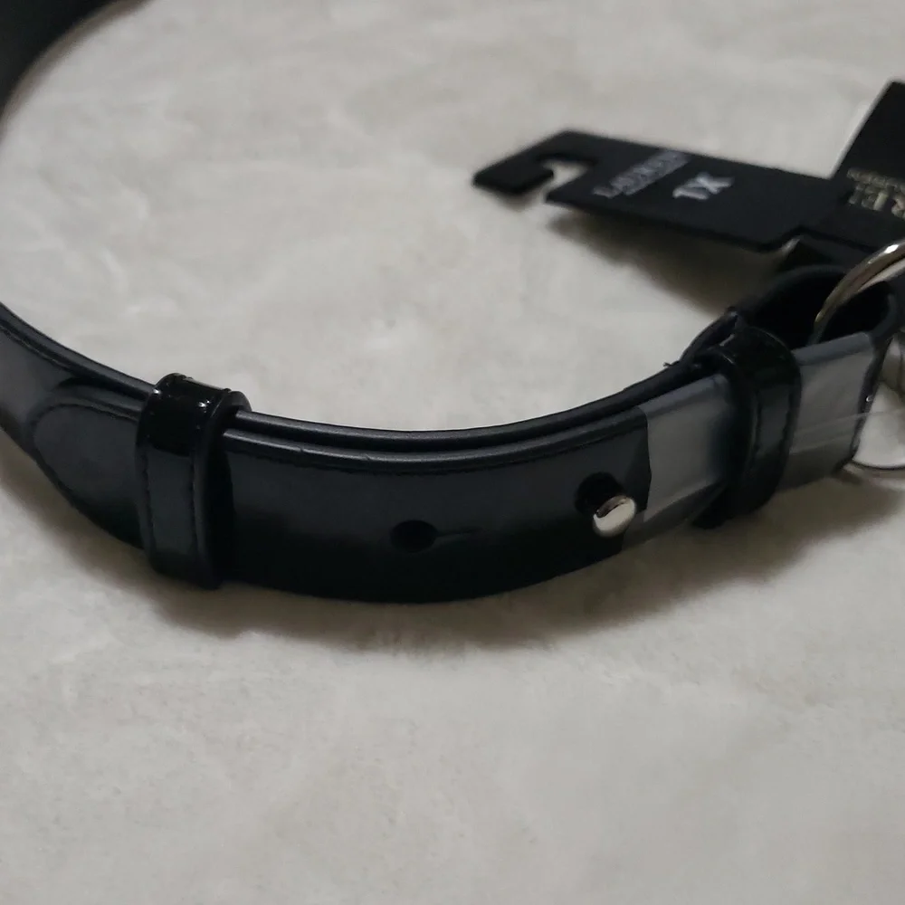 Lauren‎ Ralph Lauren Black Patent Leather Belt. SIZE 1X.